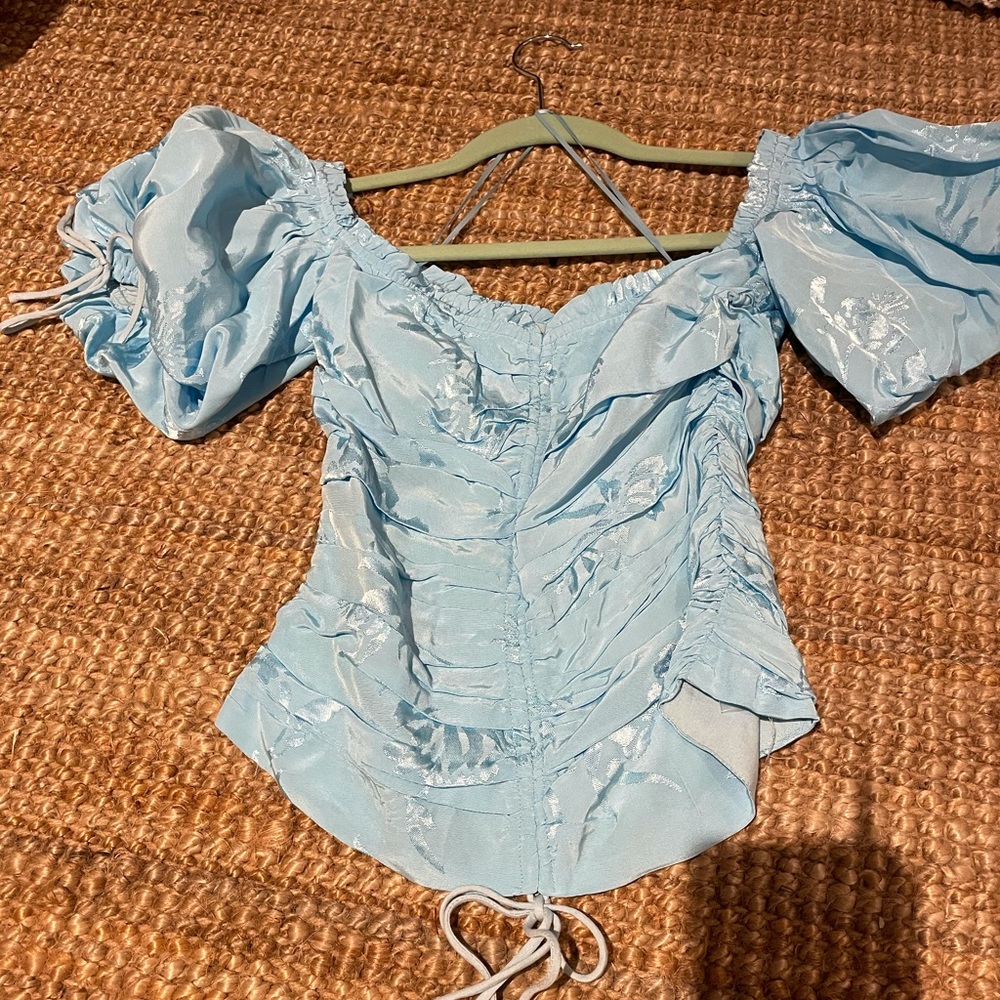 Light Blue Top